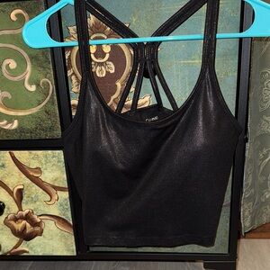 Calvin Klein Shimmering Black Performance Tank